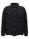 Moorer Overshirt With Quilted Design And Front Pockets