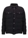 Moorer Overshirt With Quilted Design And Front Pockets