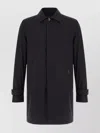 Moorer 'vittor-k' Jacket Cuff Buttons Front Pockets In Black