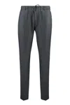 Moorer Drawstring-waist Trousers In Gray