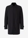 Moorer 'vittor-k' Jacket Cuff Buttons Front Pockets In Black