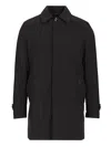Moorer Vittor-kn Button-up Jacket In Black