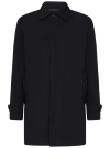 Moorer 'vittor-k' Jacket Cuff Buttons Front Pockets In Blue