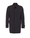 Moorer Double Pocket Split Collar Cuffs Jacket In Blu