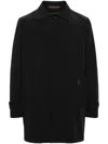 Moorer Vittor-kn Button-up Jacket In Black