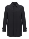 Moorer 'vittor-k' Jacket Cuff Buttons Front Pockets In Blue