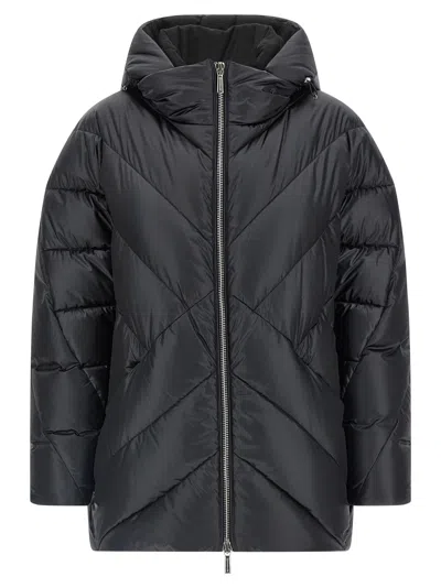 MOORER WANITA PUFFER JACKETS BLACK