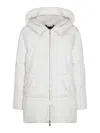Moorer Calliope-stp Oversize Down Jacket In White