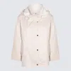 Moorer Coats In Avorio Light/bianco