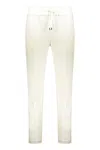 Moorer White Pants Made Of Virgin Wool In White