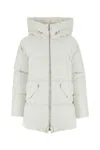 Moorer White Polyester Calliope Down Jacket