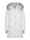 Moorer Parka Down Jacket In White