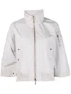 Moorer Wide-sleeve Bomber Jacket In Nude