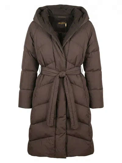 Moorer `wintra` Jacket In Brown