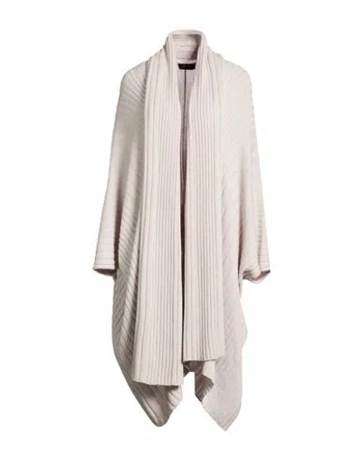 Moorer Woman Cardigan Light Grey Size 4 Cashmere In Brown