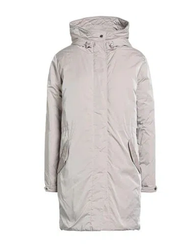Moorer Woman Coat Beige Size 4 Polyester In Neutral