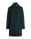 Moorer Woman Coat Deep Teal Size 6 Wool, Cashmere, Polyamide In Green