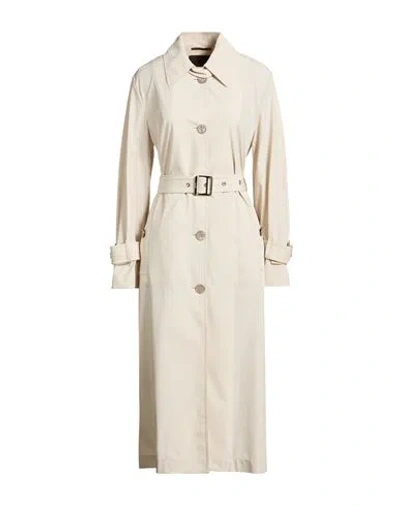 Moorer Woman Coat Ivory Size 4 Polyamide, Polyurethane In White