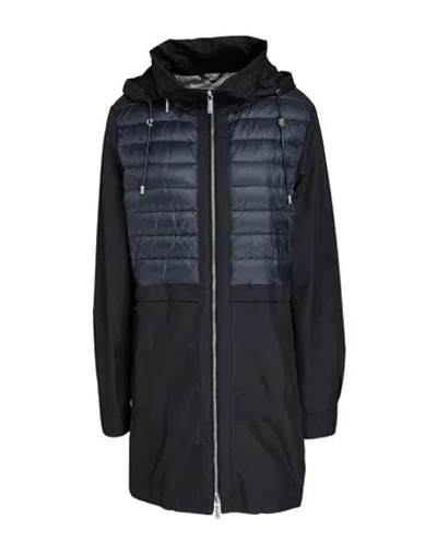 Moorer Woman Coat Midnight Blue Size 10 Polyester, Polyamide