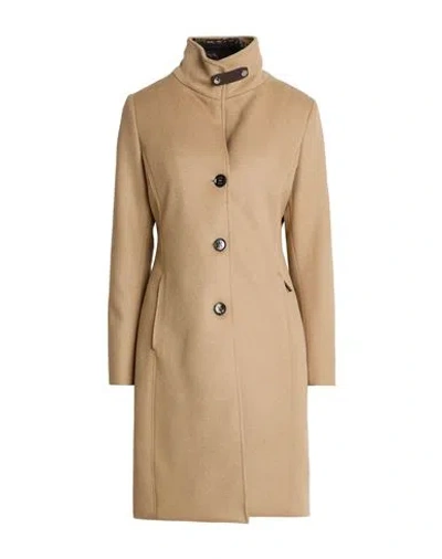 Moorer Woman Coat Sand Size 4 Virgin Wool, Cashmere In Neutral