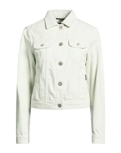 Moorer Woman Denim Outerwear Blue Size 4 Cotton