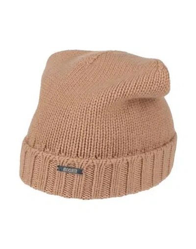 Moorer Woman Hat Camel Size Onesize Cashmere In Nude