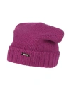 Moorer Woman Hat Mauve Size Onesize Cashmere In Purple