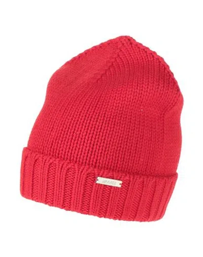Moorer Woman Hat Red Size Onesize Virgin Wool