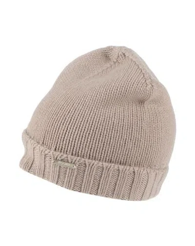 Moorer Woman Hat Sand Size Onesize Cashmere In Neutral