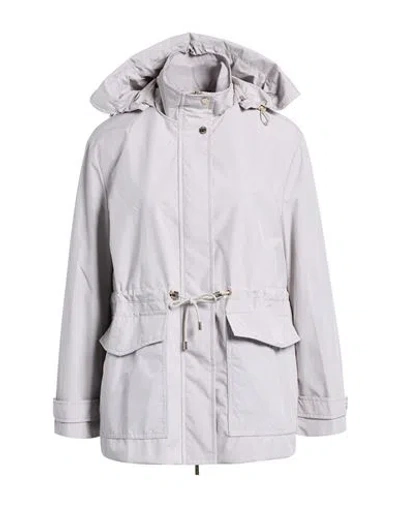 Moorer Woman Jacket Beige Size 10 Polyester In Purple