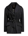 Moorer Woman Jacket Black Size 10 Polyamide In Black