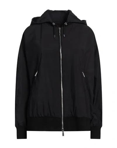 Moorer Woman Jacket Black Size 12 Polyester