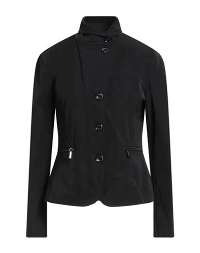 Moorer Woman Jacket Black Size 2 Polyethylene