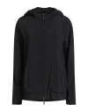 Moorer Woman Jacket Black Size 4 Polyamide, Polyurethane In Black