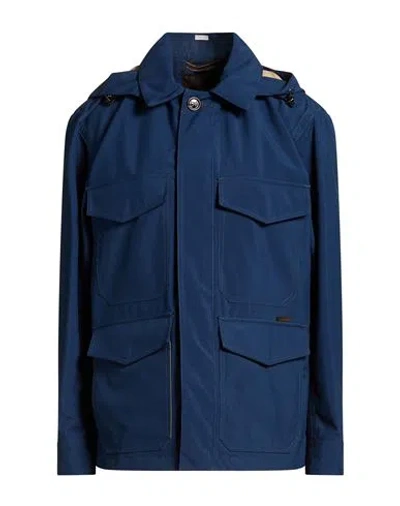 Moorer Woman Jacket Blue Size 12 Polyester