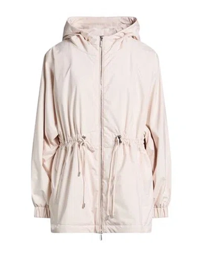 Moorer Woman Jacket Blush Size 10 Polyester In Pink