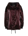 Moorer Woman Jacket Burgundy Size 6 Polyamide, Polyurethane In Red