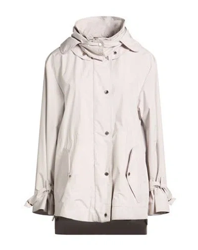 Moorer Woman Jacket Ivory Size 10 Polyester In White