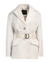 Moorer Woman Jacket Ivory Size 8 Polyamide In White