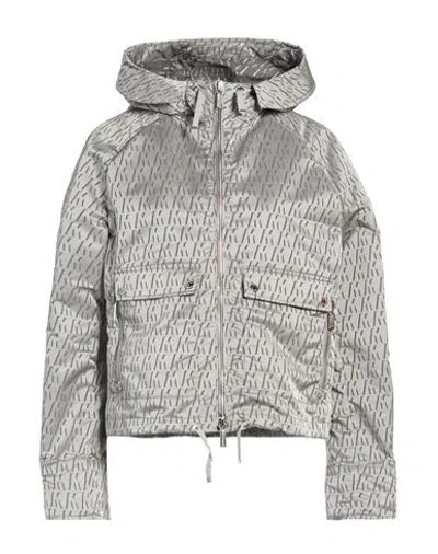 Moorer Woman Jacket Light Grey Size 4 Polyamide