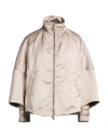 Moorer Woman Jacket Light Grey Size 4 Polyester In Neutral