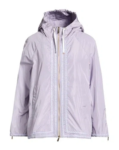 Moorer Woman Jacket Lilac Size 4 Polyester In Purple
