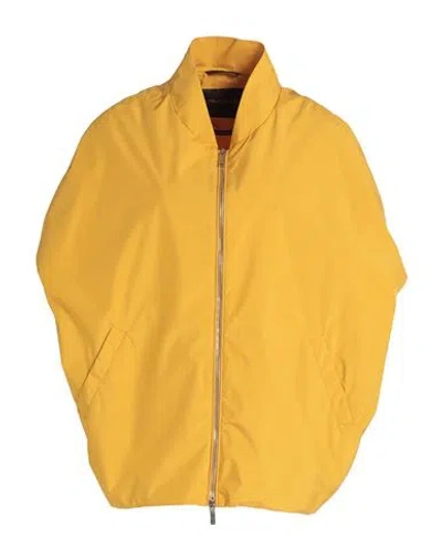 Moorer Woman Jacket Marigold Size 8 Polyester In Yellow