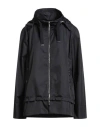 Moorer Woman Jacket Midnight Blue Size 10 Polyester In Blue