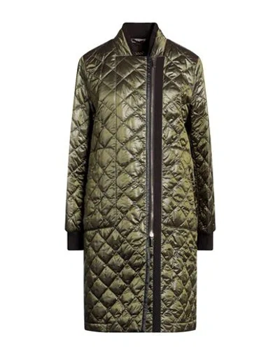 Moorer Woman Jacket Military Green Size 10 Polyamide