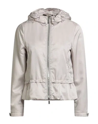 Moorer Woman Jacket Off White Size 12 Polyamide, Silk