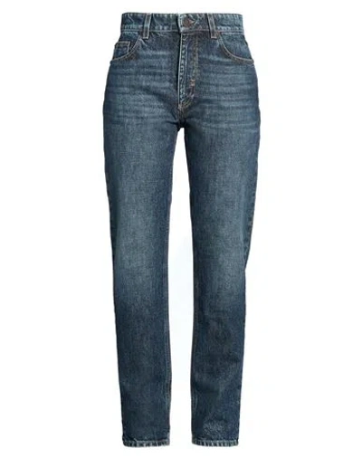 Moorer Woman Jeans Blue Size 27 Cotton