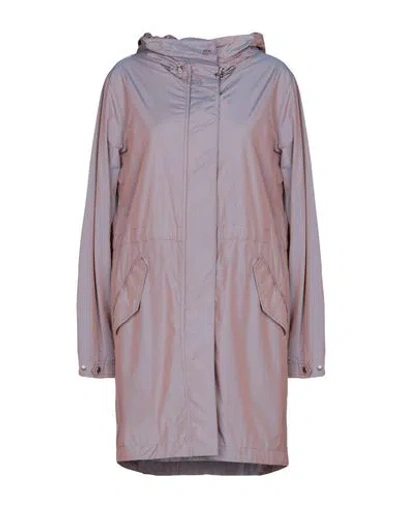 Moorer Woman Overcoat & Trench Coat Antique Rose Size 6 Polyamide, Polyester, Elastane In Neutral