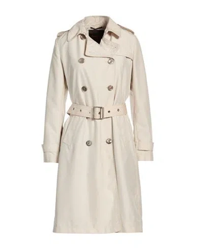Moorer Woman Overcoat & Trench Coat Beige Size 6 Polyamide In Neutral