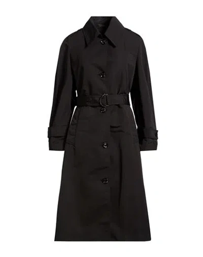 Moorer Woman Overcoat & Trench Coat Black Size 6 Polyester